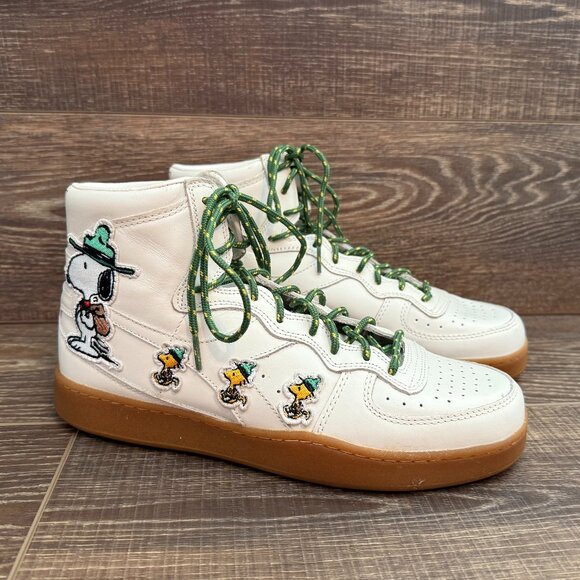 Diadora LC23 Peanuts Hi Top Sneakers – Size 9 - Picture 1 of 16